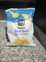 Rippled Sea Salt Potato Chips