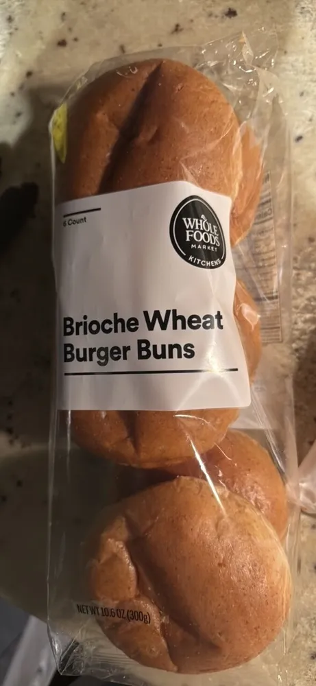 Brioche Wheat Burger Buns