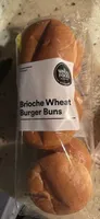 Brioche Wheat Burger Buns