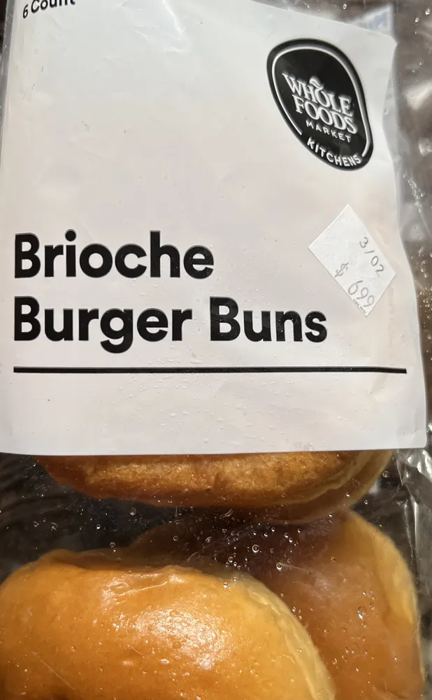 Brioche Hamburger Buns