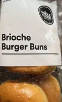 Brioche Hamburger Buns