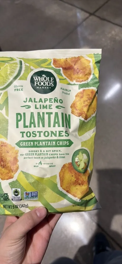 Jalapeño Lime Plantain Tostones Green Plantain Chips