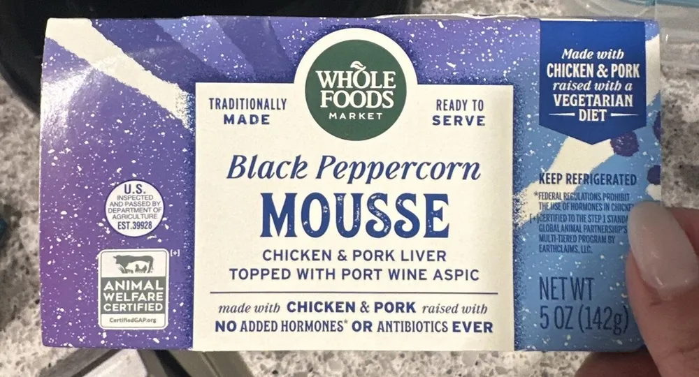 Black Peppercorn Mousse