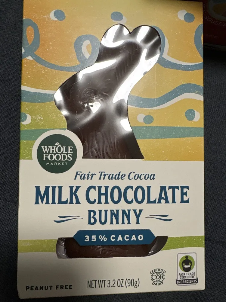 Milk chocolate bunny