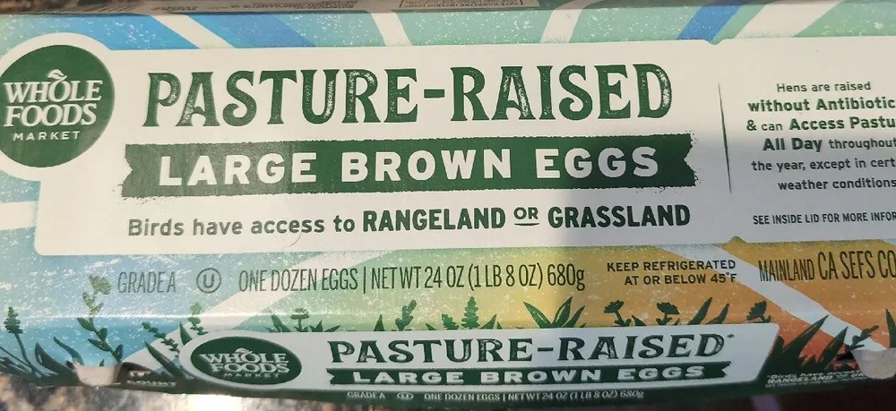 Pasture-Raised Large Brown Eggs