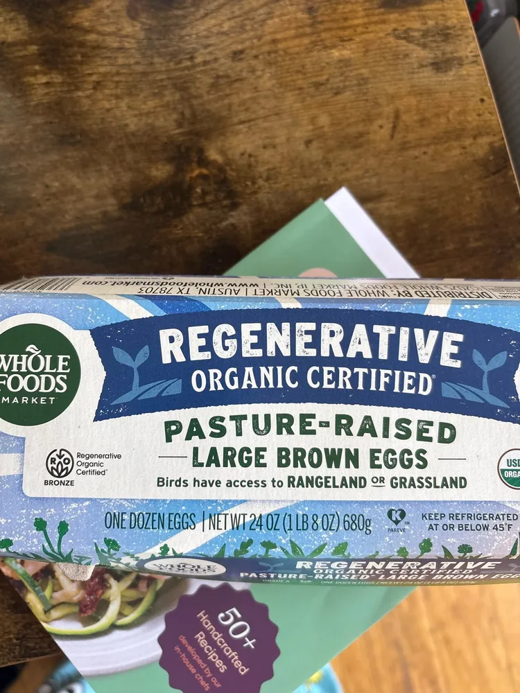 Regenerative Organic Certified Eggs