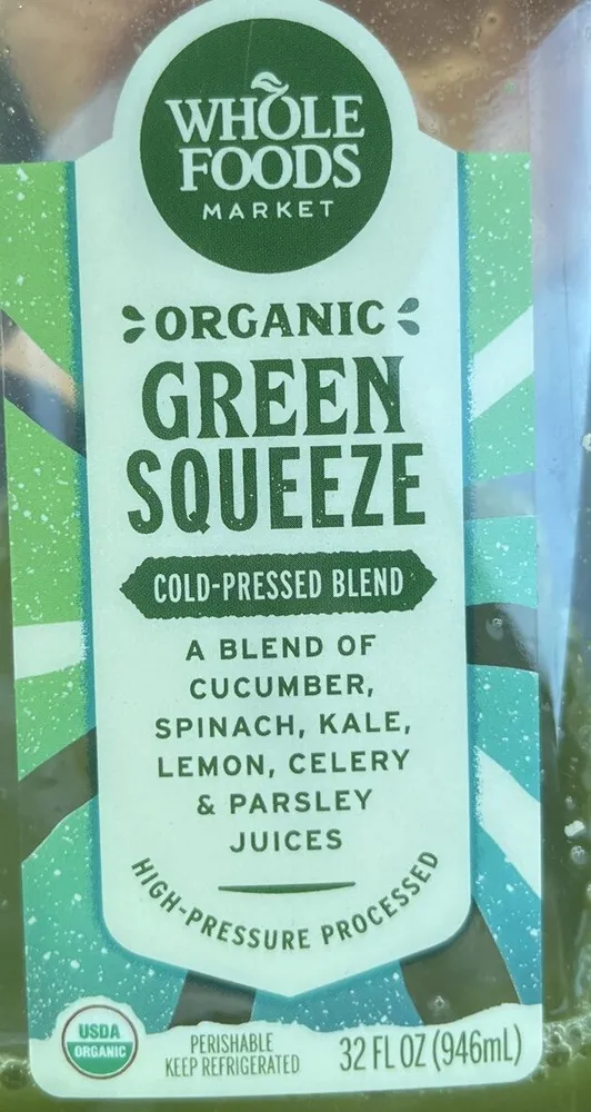 Organic Green Squeeze