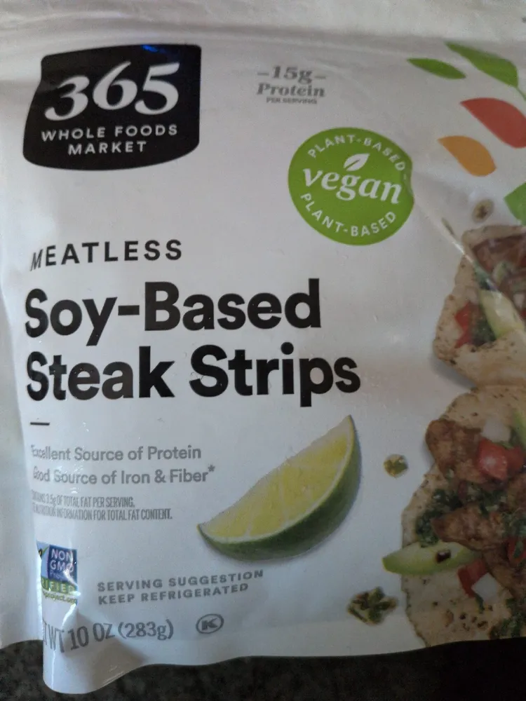 Soy-Based Steak Strips