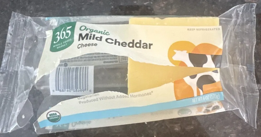 Organic Mild Cheddar Cheese
