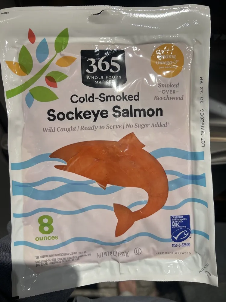 Cold-Smoked Sockeye Salmon