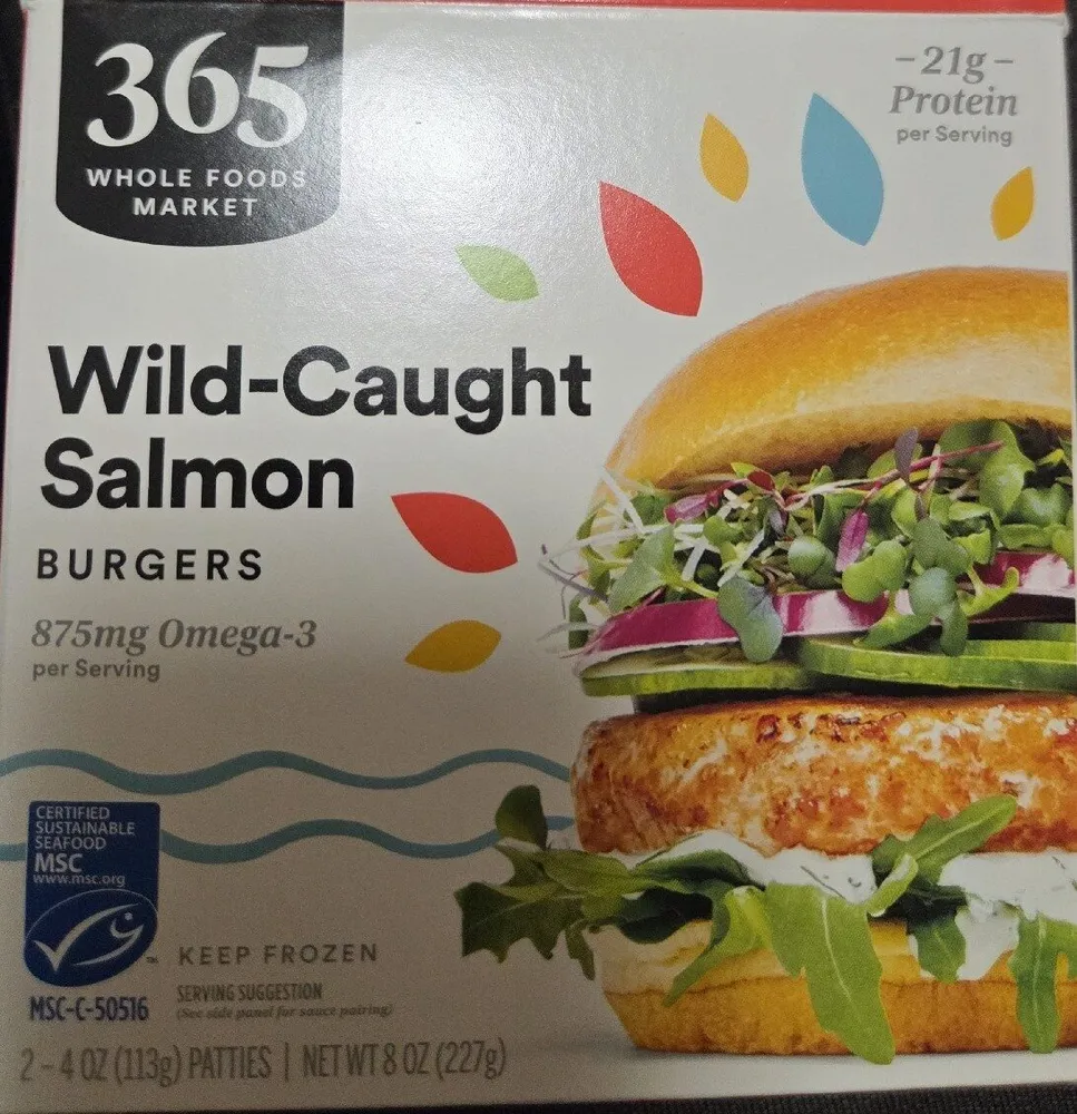 Salmon Burger