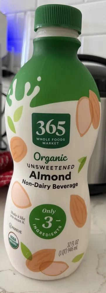 Organic Unsweetened Almond Milk