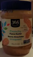 Beurre d'arachide croquant