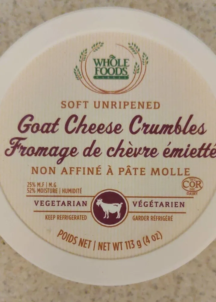 Goat cheese crumbles