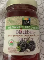 Blackberry fruit spread