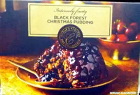 Black Forest Christmas Pudding