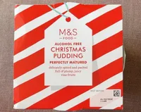 Alcohol free Christmas pudding