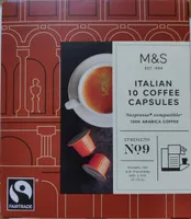 italian 10 coffee capsules