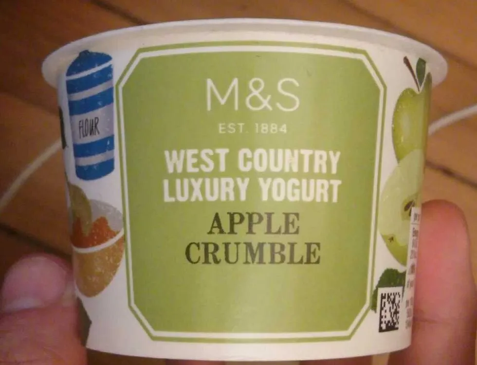 Yaourt Apple Crumble