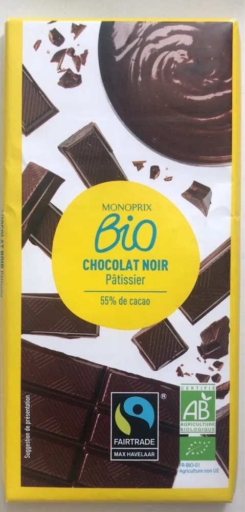 Chocolat noir patissier