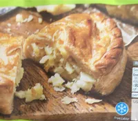 Cheese and onion pasties