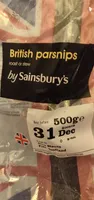 British parsnips