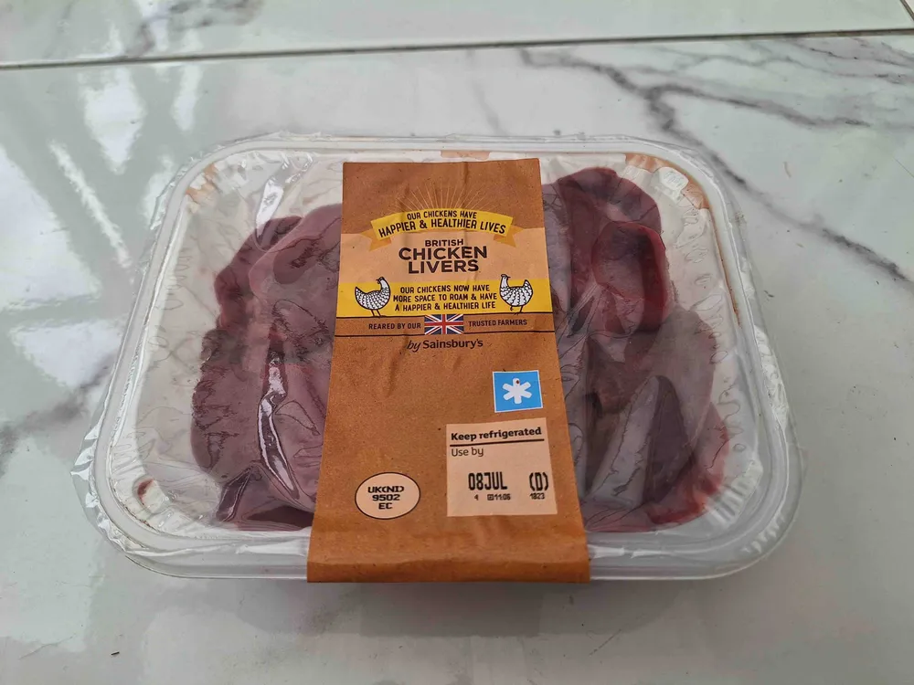 British Chicken Livers