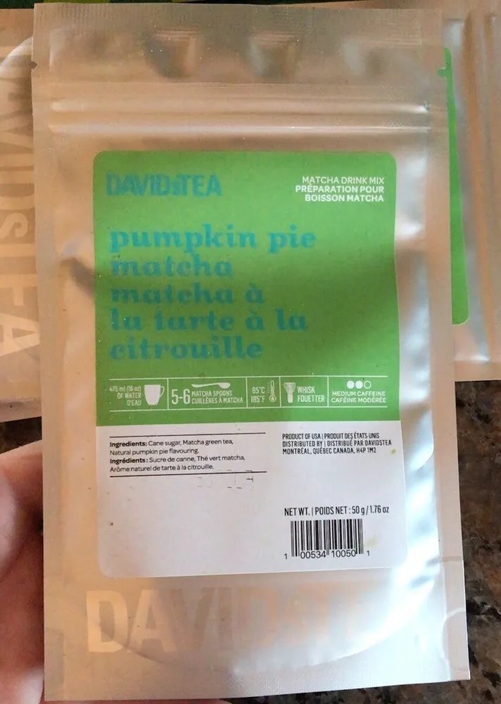 Pumpkin Pie Matcha