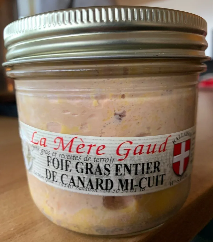 Foie Gras entier de Canard Mi-Cuit