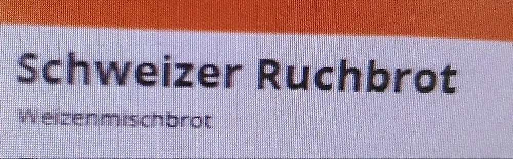 Schweizer Ruchbrot