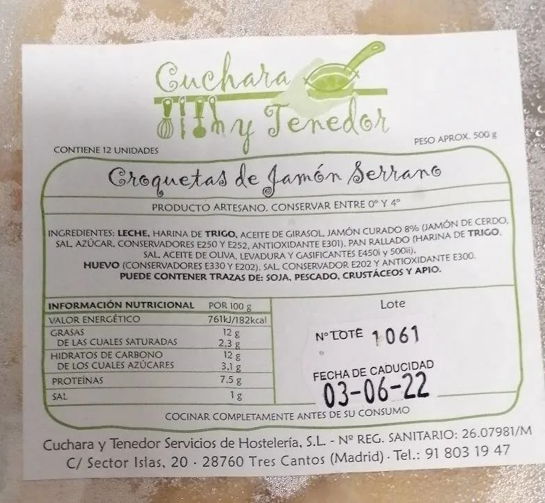 Croquetas de jamón serrano