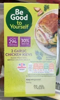 Garlic chicken kievs