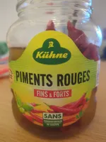 Piments rouges fins & forts