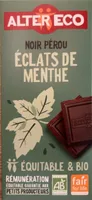 Noir Pérou Éclats de menthe