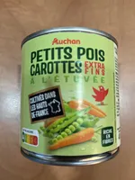 Petits pois carottes extra fins à l'étuvée