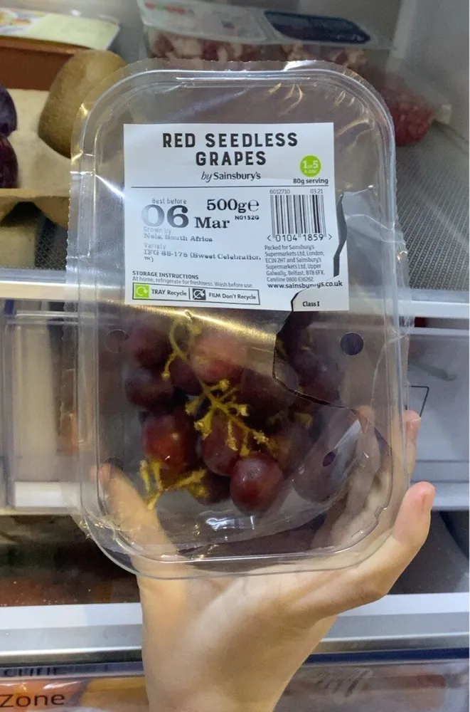 Red Seedless Grapes