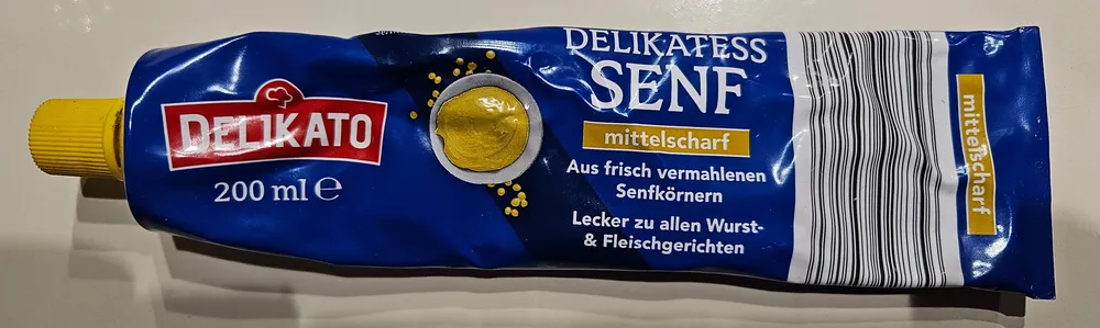 Delikatess Senf mittelscharf
