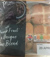 4 Fruity Hot Cross Buns