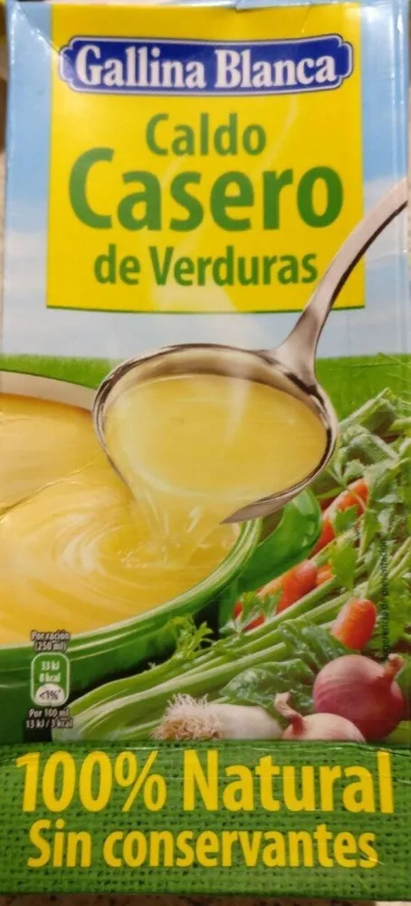 Caldo Casero de verduras