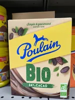 Poulain bio 34% cacao