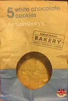 5 White Chocolate Cookies