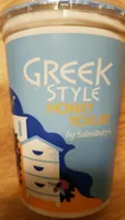 Greek style honey yogurt