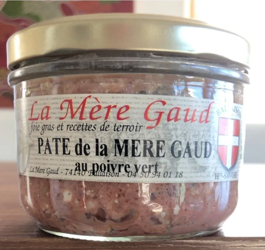 PATE de la MERE GAUD au poivre vert
