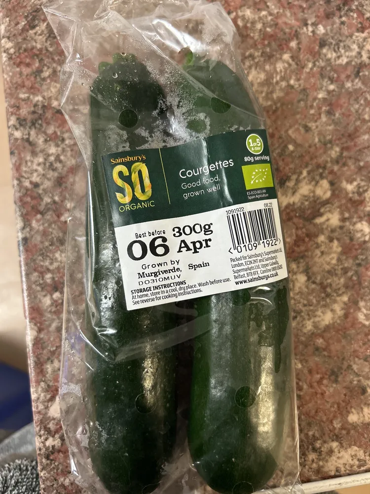 Mild & Delicate Courgettes