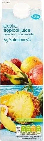 Exotic tropical juice