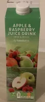Apple and Raspberry juice drink
