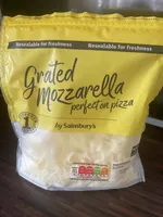 Grated mozzarella