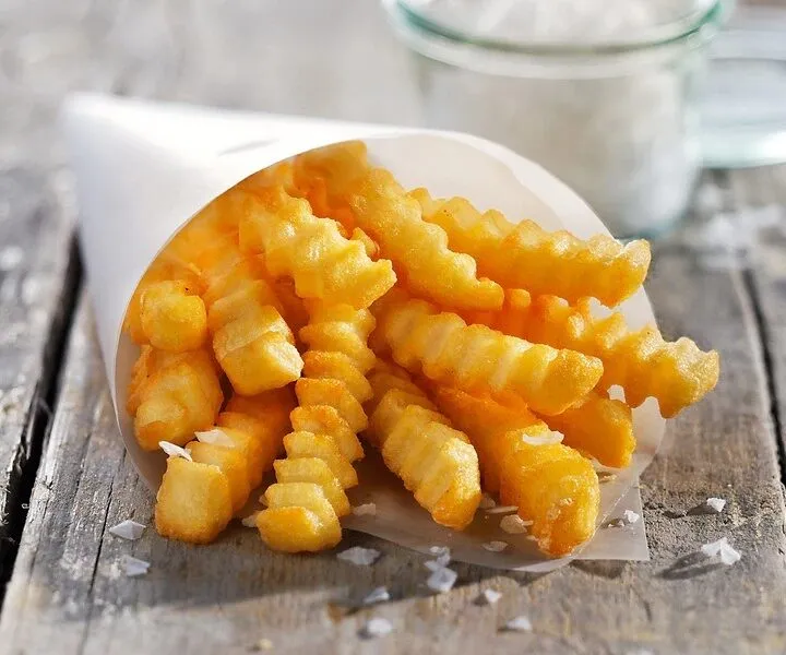Backofen Kringel frites