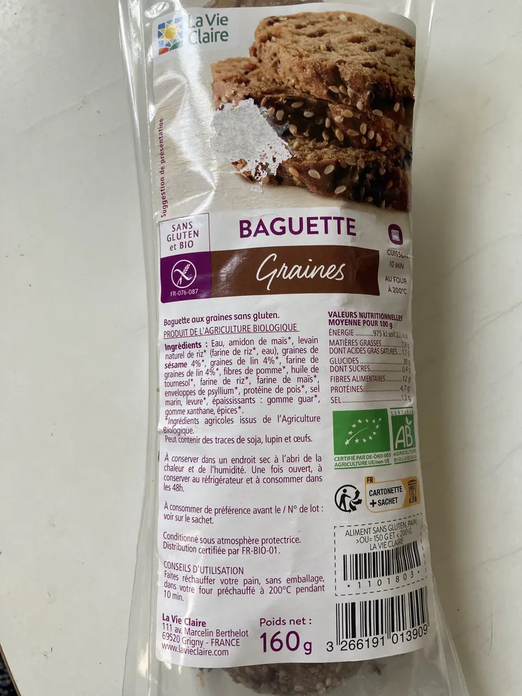 Tartines craquantes au sarrasin