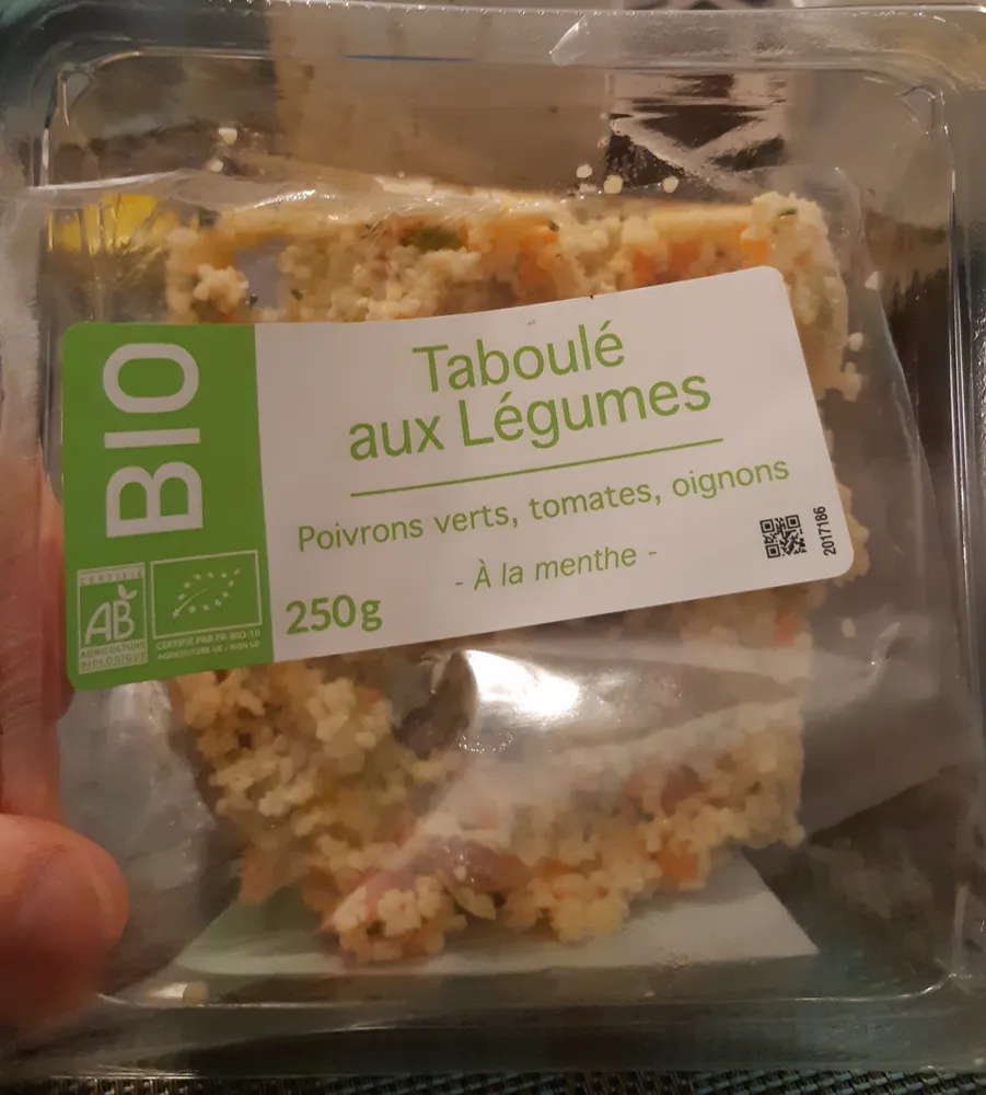 taboulet aux légumes